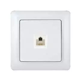 Телефонная розетка Systeme Electric ХИТ RT-4S3-B