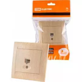 Телефонная розетка TDM ELECTRIC Лама SQ1815-0315