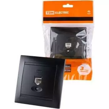 Телефонная розетка TDM ELECTRIC Лама SQ1815-0615