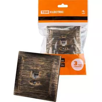 Телефонная розетка TDM ELECTRIC SQ1815-0756