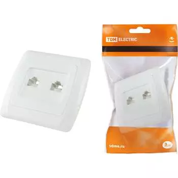 Телефонная розетка TDM ELECTRIC Онега SQ1805-0021