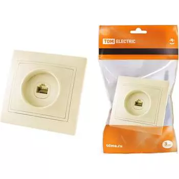 Телефонная розетка TDM ELECTRIC Таймыр SQ1814-0120