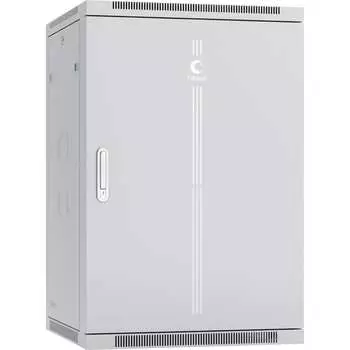 Телекоммуникационный настенный разобранный шкаф Cabeus SH-05F-18U60/60m-R-BK