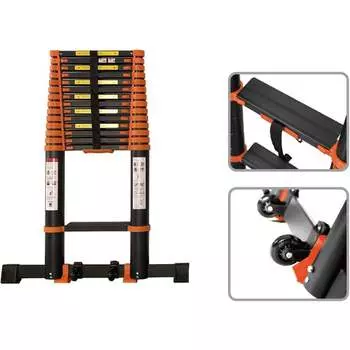 Телескопическая лестница STARTUL BLACK LINE ST9931-035