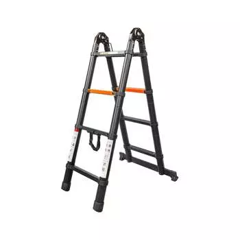 Телескопическая лестница-стремянка Rockforce RF-UP130-M