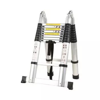 Телескопическая лестница-стремянка WORKY ARD128097