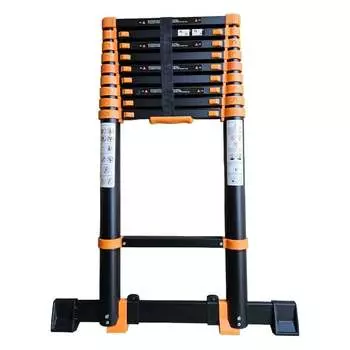 Телескопическая лестница WORKY black max 5,1м 13ступеней ARD258454