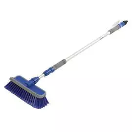 Телескопическая щетка для мойки под шланг Megapower
