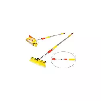 Телескопическая щетка для мытья автомобиля на шланг с краном GARDE SH980