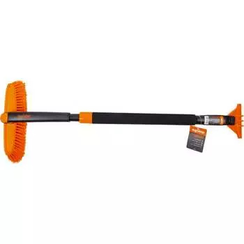 Телескопическая щетка для уборки снега AMIGO 71136