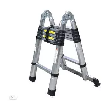 Телескопическая стремянка лестница ПОЛЕСАД 21837