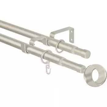 Телескопический двухрядный карниз Эскар 3332161947554