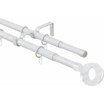 Телескопический двухрядный карниз Эскар 3332161950554