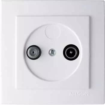 Телевизионная, концевая, спутниковая розетка Nilson TOURAN-ALEGRA-THOR 24111037