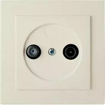 Телевизионная, концевая, спутниковая розетка Nilson TOURAN-ALEGRA-THOR 24121037