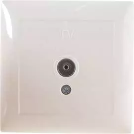 Телевизионная оконечная одноместная розетка Кунцево-Электро СЕЛЕНА РТВ1-0-399 8150