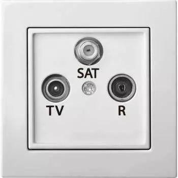 Телевизионная оконечная розетка LIREGUS epsilon 28-028