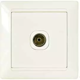 Телевизионная розетка BYLECTRICA СТИЛЬ ТР-042 бежевый