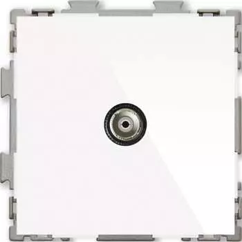 Телевизионная розетка CGSS Практика PL-W201V-WCG