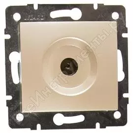 Проходная телевизионная розетка Lezard KARINA 707-3088-129