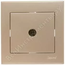 Оконечная телевизионная розетка Lezard RAIN 703-3030-130