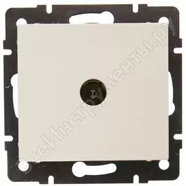 Проходная телевизионная розетка Lezard RAIN 703-0288-129