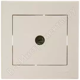 Проходная телевизионная розетка Lezard RAIN 703-0202-129