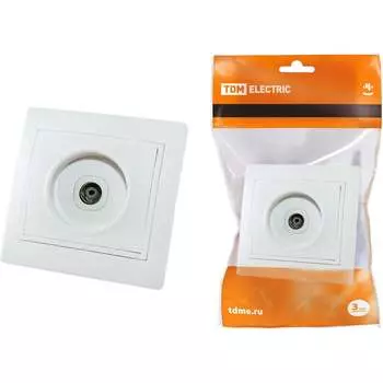 Телевизионная розетка TDM ELECTRIC Таймыр SQ1814-0022