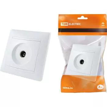 Телевизионная розетка TDM ELECTRIC Лама SQ1815-0017