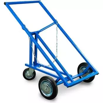 Тележка для металлических бочек TOR КБ-2 (250 литая + 160 поворотное) 1023593