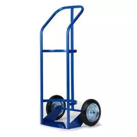 Ручная двухколесная тележка для одного пропанового баллона Промышленник