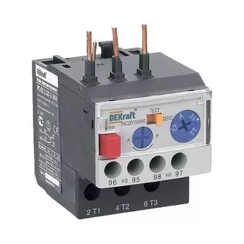 Тепловое реле перегрузки DEKraft РТ03-09-18-0.25A-0.36A 23103DEK