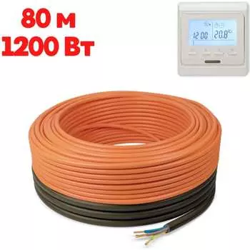 Теплый пол ТеплоСофт Профи 80м-1200/3