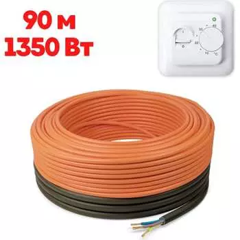 Теплый пол ТеплоСофт Профи 90м-1350/2