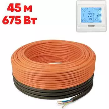 Теплый пол ТеплоСофт Профи 45м-675/4