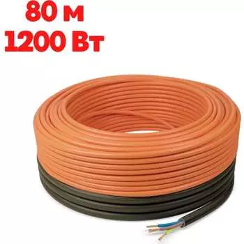 Теплый пол ТеплоСофт Профи 80м-1200/1