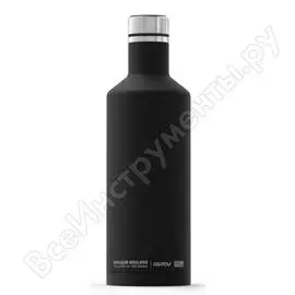 Термобутылка asobu times square travel bottle 0.45 л, черная sbv15 black