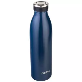 Термобутылка для напитков Perfeo PF_E1375 объем 0.75 л, темно-синий 30018806