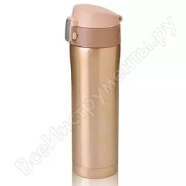 Термокружка asobu diva cup 0.45 л, коричневая v600 brown-chocolate