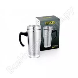 Термокружка diolex 0.45 л, двойные стенки dxm-500-1p