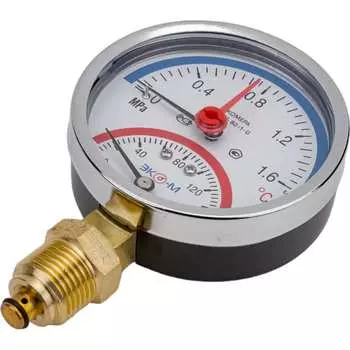 Термоманометр ЭКО-М Экомера МД04-80-G-1,6МПа-160-РИ