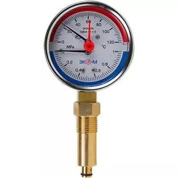 Термоманометр ЭКО-М Экомера МД04-80-G-1МПа-120-L-40-РИ