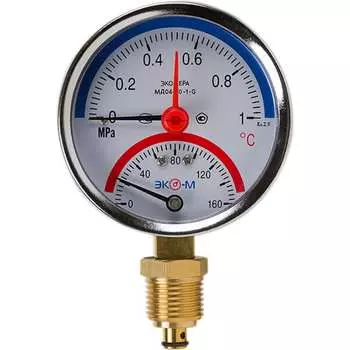 Термоманометр ЭКО-М Экомера МД04-80-G-1МПа-160-РИ