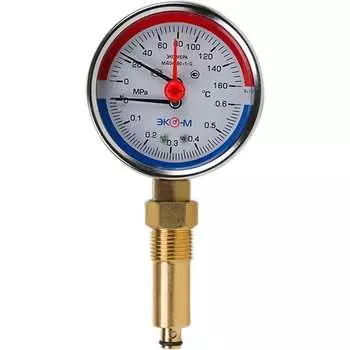 Термоманометр ЭКО-М Экомера МД04-80-G-0,6МПа-120-L-40-РИ