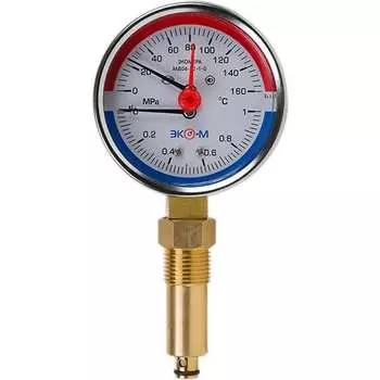 Термоманометр ЭКО-М Экомера МД04-80-G-1МПа-160-L-40-РИ