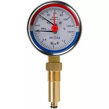 Термоманометр ЭКО-М Экомера МД04-80-G-1,6МПа-120-L-60-РИ