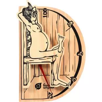 Термометр для бани и сауны Банные штучки В здоровом теле-здоровый дух 18003