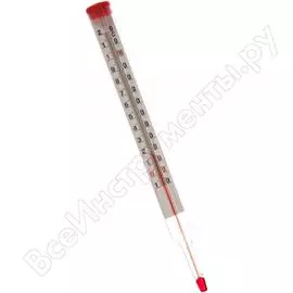 Стеклянный спиртовой термометр Watts