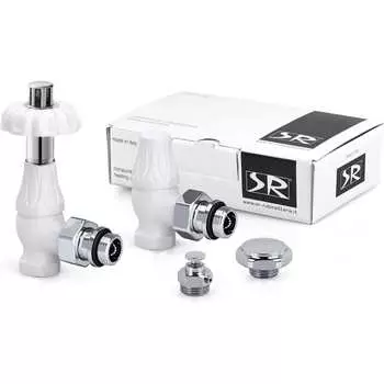 Терморегулирующий комплект угловых вентилей SR Rubinetterie Floral Old Style K371-1500VC0A