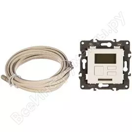 Универсальный терморегулятор ЭРА 14-4111-01 Elegance Б0034375